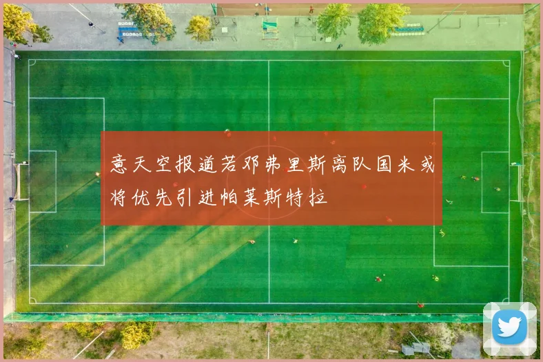 意天空报道若邓弗里斯离队国米或将优先引进帕莱斯特拉